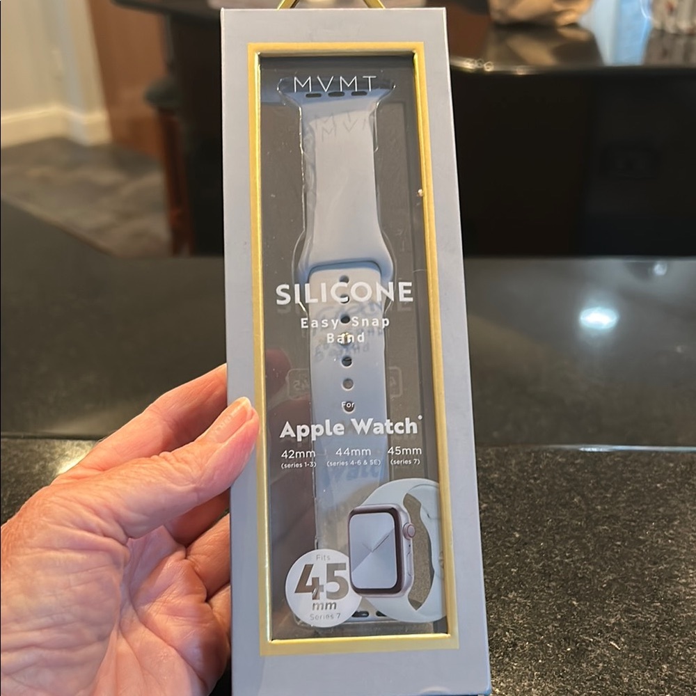 MVMT Silicone Band for Apple Watch - Soft Gray